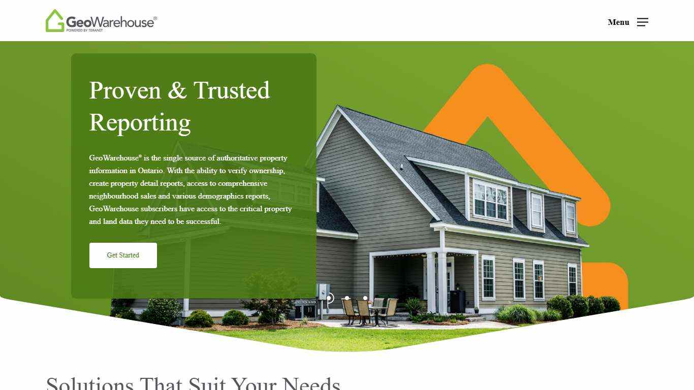 GeoWarehouse: Proven & Trusted Reporting